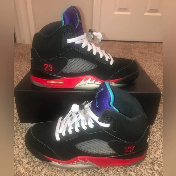 Air Jordan 5 retro ‘Top 3’ Sz 8.5 men’s w/ box - Picture 9 of 10